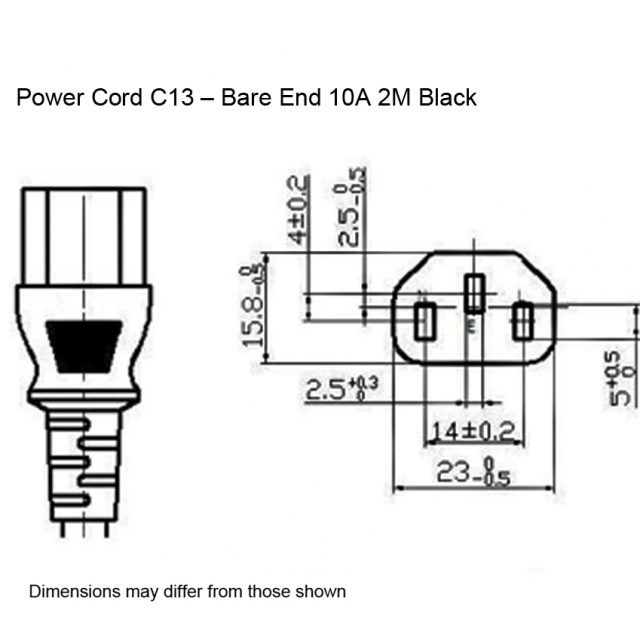UK Moulded Plug 5A Fuse Power Leads Concordia Technologies