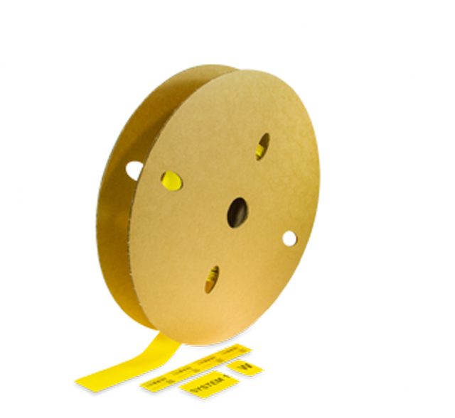Printable Heatshrink Yellow Concordia Technologies