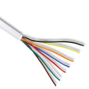 CCA Security Alarm Cable White 100m